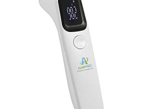 Amplim Non-Contact/No-Touch Digital Clinical Forehead Thermometer for Adults