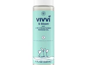 VIVVI & BLOOM Gentle 2-in-1 Baby Scalp & Body Massage Oil
