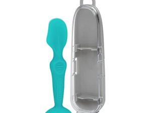 Dr. Talbot's Diaper Cream Soft Silicone Brush with Suction Base & Hygienic Case