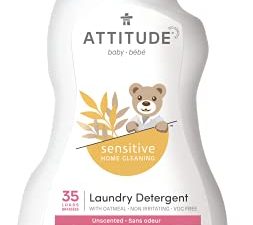 ATTITUDE Baby Laundry Detergent for Sensitive Skin