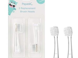 Papablic BabyHandy Sonic Electric Replacement Brush Heads (18-36 Months)