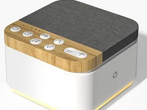SERENLUX White Noise Sound Machine with LED Night Light