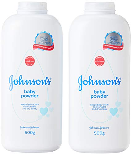 Johnson's Baby Powder Regular 500gr / 17.6oz (Pack of 2) Johnson's Baby Powder Regular 500gr / 17.6oz (Pack of 2)
