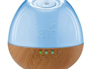 artnaturals Essential Oil Diffuser & Baby White Noise Sound Machine w/Night Light - 6 Natural Relaxing & Soothing Sounds - Sleep Therapy for Babies