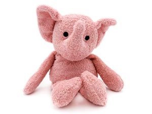 Thermal-Aid Zoo Microwavable Stuffed Animal - Plush Toy and Hot Cold Pack - Tiny The Elephant