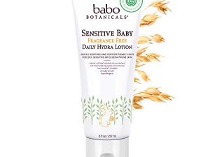 Babo Botanicals Sensitive Baby Fragrance-Free Daily Hydra Lotion - with Colloidal Oatmeal