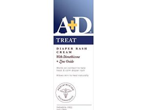 A+D Zinc Oxide Diaper Rash Treatment Cream