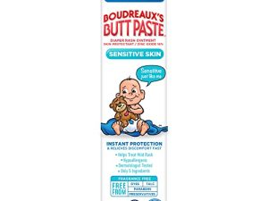 Boudreaux's Butt Paste for Sensitive Skin Diaper Rash Cream