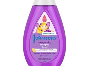 Johnson's Strengthening Tear-Free Kids' Shampoo with Vitamin E Strengthens & Helps Prevent Breakage