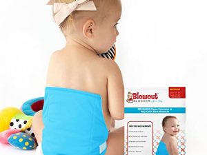 BABY BLOWOUT BLOCKER Diaper Extender - Blue