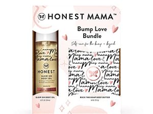 HONEST The Company Mama Body Butter + Body Oil Bump Love Bundle
