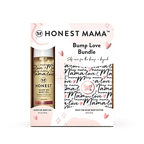 HONEST The Company Mama Body Butter + Body Oil Bump Love Bundle HONEST The Company Mama Body Butter + Body Oil Bump Love Bundle