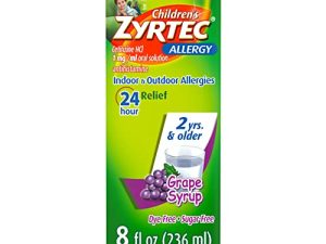 Zyrtec 24 Hour Children's Allergy Syrup with Cetirizine HCl