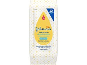 Johnson's Head-to-Toe Gentle Baby Cleansing Cloths