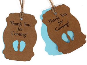 50Pcs Kraft Paper Party Favor Tags