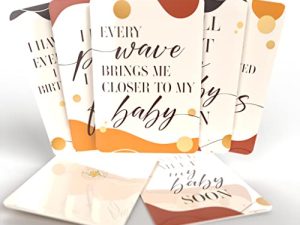 Birthing Affirmation Cards - 24 Premium Cards for Pregnant Moms