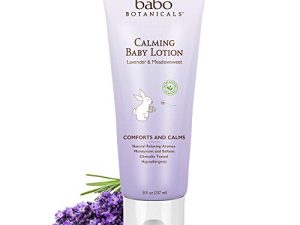 Babo Botanicals Calming Lotion with French Lavender and Organic Meadowsweet