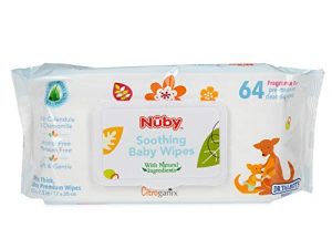 Dr. Talbot's Soothing Baby Wipes Naturally Inspired with Chamomile Aloe and Citroganix (Fragrance Free/Extra Thick)