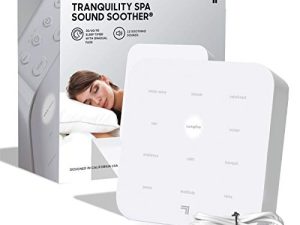 SHARPER IMAGE Ultimate Sleep White Noise Sound Machine for Adults/Baby