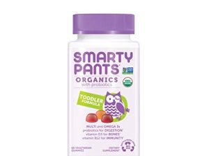 SmartyPants Organic Toddler Multivitamin