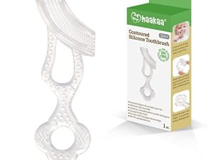 haakaa Contoured Silicone Toothbrush
