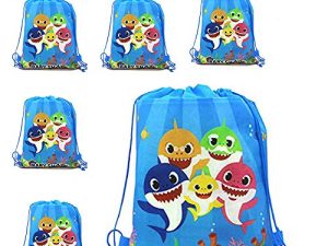 12 Pack Cute Baby Shark Gift Bags Party Favors