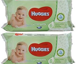 Huggies Baby Wipes Natural Care with Aloe Vera