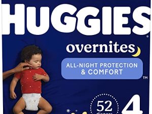 Overnight Diapers Size 4 (22-37 lbs)