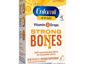 Enfamil Baby Vitamin D-Vi-Sol Vitamin D Liquid Supplement Drops for Infants