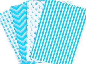 60 Sheets Blue Tissue Paper Bulk