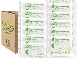 Flushable Wipes for Baby and Kids by Kandoo