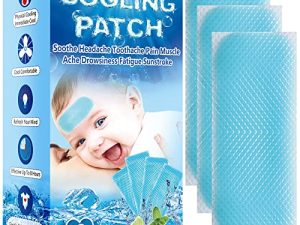 16 Sheets Baby Cool Pads for Kids Fever Discomfort & Pain Relief